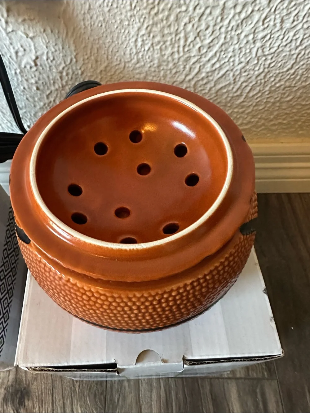 Scentsy Slam Dunk Retired Orange Basketball Plug-In Wax Warmers (Pair)